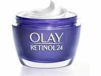 Olay Retinol 24 Night Cream Moisturizer (50 g), mit Vitamin B3, regenerierende