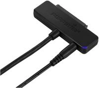 Poppstar Festplatten-Adapter mit Netzteil (USB 3.1 Gen 2 Typ C) Sata USB Kabel...