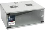 HMF 65704-07 Netzwerkschrank, Serverschrank 19 Zoll | 4 HE | 400 mm Tiefe |...