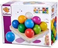 Eichhorn 100003462 Kugel-Sortierspiel, Geschicklichkeitsspiel mit 14 farbigen...