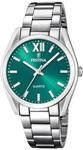 Festina Damen Uhr Analog Edelstahl 316L Silber - Quarzwerk - Mineralglas