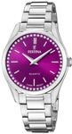 Festina Damen Uhr Analog Edelstahl 316L Silber - Quarzwerk - Mineralglas