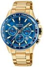 Festina Herrenuhr Analog aus Edelstahl 316l Goldfarben F20634/3