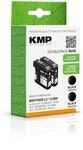 KMP Tintenpatrone passend f&uuml;r Brother LC123BK Black Doublepack - B60D - f&uuml;r