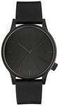 KOMONO Winston Regal All Black Japanische Analoge Quarzuhr f&uuml;r Herren mit