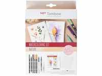 Tombow ABT Dual Brush Pen Watercoloring Set Nature von May & Berry WCS-NAT, 10 Stück