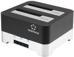 Renkforce RF-DOCKING-02 USB-A (USB 3.0) SATA 6 Gb/s 2 Port Festplatten-Kopierstation