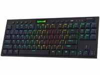Redragon K621 Horus TKL RGB-Tastatur, 5.0 BT/2.4 Ghz/Kabelgebunden Drei Modi...