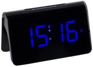 TFA Dostmann 60.2543 Digitaler Funk Wecker ICON LED Leuchtziffern