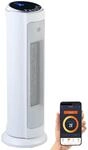 Sichler Haushaltsger&auml;te Heizl&uuml;fter WiFi: WLAN-Keramik-Heizl&uuml;fter, kompatibel zu
