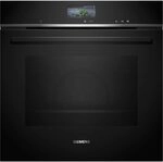 Siemens HS736G3B1, Smarter iQ700 Einbau-Dampfbackofen, 60 x 60 cm, Schwarz, Made in Siemens HS736G3B1, Smarter iQ700 Einbau-Dampfbackofen, 60 x 60 cm, Schwarz, Made in