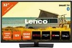 Lenco LED-3263BK (V2) - 32-Zoll Android-Smart-TV schwarz - Brillante Bilder,