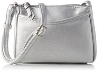 TOM TAILOR Denim Cilia Damen Umh&auml;ngetasche Crossbody Bag Klein Silber