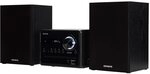 Aiwa MSBTU-300 Micro-HiFi-System mit Bluetooth, CD, USB, FM-Radio, Schwarz