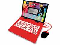 Lexibook JC598MIi3 Miraculous mit Ladybug-Zweisprachiger Laptop für Bildungszwecke