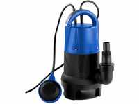 AGT Schmutzwasserpumpe: Tauchpumpe 400W mit Schwimmschalter - für Schmutzwasser