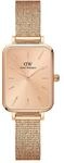 Daniel Wellington Quadro Uhr 20x26mm Double Plated Stainless Steel (316L) Rose Gold