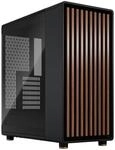 Fractal Design North Charcoal Black - Front aus Walnussholz &ndash; Seitenteile aus Mesh