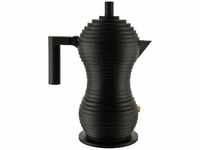Alessi Pulcina MDL02/3 BB - Design-Espresso-Kaffeemaschine, aus Aluminiumguss mit