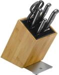 WMF Spitzenklasse Plus Messerblock mit Messerset 6teilig, Made in Germany, 4 Messer