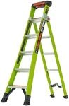 LIG-13610 Trittleiter aus Fiberglas, King Kombo, 5 Stufen &ndash; Little Giant