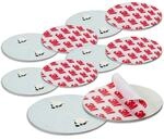 SHD Klebepads Magnetische Rauchmelder-Halterung f&uuml;r Feuermelder, 3M Selbstklebepads