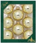 Christmas by Krebs Made in USA Designer Nahtlose Christbaumkugeln aus Glas