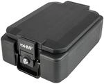 HMF Feuerfeste Dokumentenbox DIN A4 Hochformat, Geldkassette abschlie&szlig;bar | 41 x 28