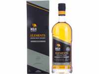 M&H ELEMENTS Peated Single Malt Whisky, 700 ml