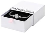 Pandora Funkelndes Crown O Schlangen-Gliederarmband in Silber 16 cm, 599046C01-17