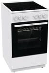 Gorenje GEC5A 21 WG Elektro-Standherd mit Glaskeramik-Kochfeld / 50 cm / 74