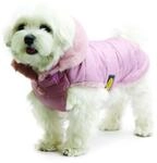 Fashion Dog Hunde-Steppmantel f&uuml;r Malteser - Rosa - 36 cm