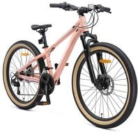BIKESTAR Kinder Fahrrad Aluminium Mountainbike 21 Gang Shimano, Scheibenbremse ab 9