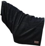 Kentucky Horsewear Heavy Fleece Horse Scarf, Gr&ouml;&szlig;e:Full, Farbe:schwarz