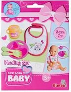 Simba 105560016 - New Born Baby F&uuml;tter Set, Puppenzubeh&ouml;r, f&uuml;r 30-43cm Puppen, 5