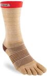 Injinji Trail Midweight Crew Socken Damen beige Schuhgr&ouml;&szlig;e M-L | EU 40,5-44,5+ 2021