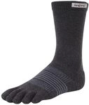 Injinji WOMEN'S TRAIL MIDWEIGHT CREW GRANITE XS/S