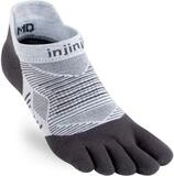 Injinji Run Lightweight No Show Toe Socks Black Size : 47-50