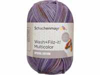 Schachenmayr Wash+Filz-it! Multicolor Aubergine color Aubergine color