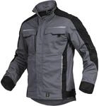 Leibw&auml;chter Flex-Line Herren Arbeitsjacke Bundjacke, Grau Gr. XXL, atmungsaktive