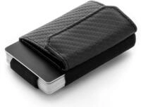 Jaimie Jacobs Nano Boy Pocket kleiner Geldbeutel mit M&uuml;nzfach Mini Wallet aus Textil