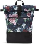 Ela Mo&reg; Rolltop Rucksack Damen - Rollrucksack Anti Diebstahl f&uuml;r Sport & Reisen -