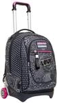 Seven TROLLEY Rucksack mit Trolleyfunktion, 3 in 1, Schulranzen mit Rollen,