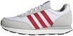 adidas Herren Run 60s 3.0 Shoes, Cloud White / Better Scarlet / Grey One, 40 2/3 EU