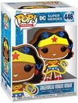 POP Funko DC Holiday: Wonder Woman Gingerbread - Figurine | Offizielles Superheroes