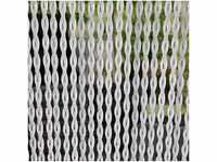 Siena Garden Türvorhang Piemonte 90 x 210 cm transparent/weiß