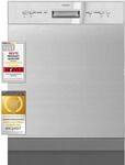 Exquisit Geschirrsp&uuml;ler EGSP6112-EF-030E inox | Sp&uuml;lmaschine 60 cm Unterbau 