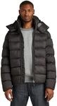 G-Star RAW Herren G-Whistler Padded Hooded Jacke, Schwarz (dk black