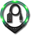 LEUCHTIE&reg; Easy Charge Leuchthalsband Hund aufladbar, wasserdichtes LED Halsband,