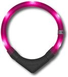 LEUCHTIE&reg; Plus Leuchthalsband Hund batteriebetrieben, wasserdichtes LED Halsband,